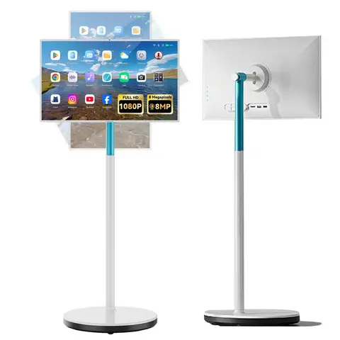 Leaderhub L27M 27" Full HD 8G+128GB Dahili Kameralı Taşınabilir Dokunmatik Android Kablosuz Monitör