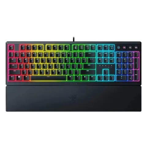 RAZER Ornata V3 Mecha Membrane Türkçe RGB Kablolu Siyah Gaming Klavye