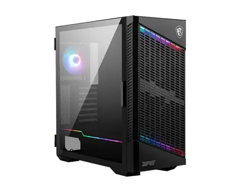 Msi MPG VELOX 100P AIRFLOW PSU YOK 4xARGB Fanl� Temperli Cam ATX Oyuncu Bilgisayar Kasas�