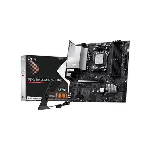 MSI PRO B840M-P WIFI AM5 DDR5 Micro ATX Anakart