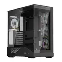 1ST PLAYER GM7 BTF SİYAH 750W 80+ BRONZE ARGB 4X12CM FAN TEMPERLİ CAM USB 3.0 TYPE-C ATX KASA
