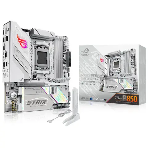 ASUS ROG STRIX B850-G GAMING WIFI 8000MHz (OC) DDR5 Soket AM5 M.2 HDMI DP mATX Anakart