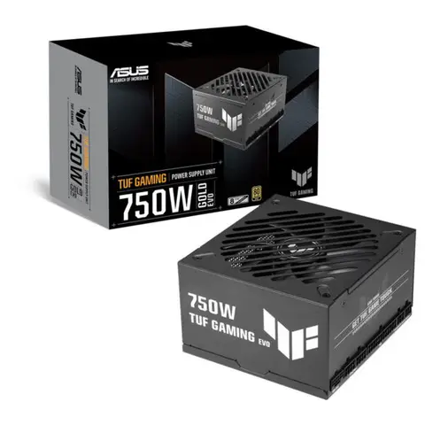 ASUS TUF GAMING 750G EVO 750W 80+Gold PCIe 5.1 Full Modüler ATX 3.1 Güç Kaynağı