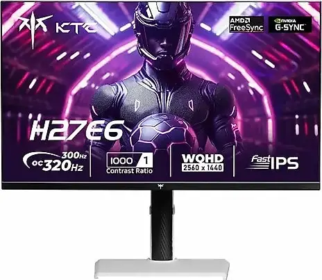KTC H27E6 27" 1 ms 2K Pivot IPS 300 Hz / 320 Hz OC Oyuncu Monitörü