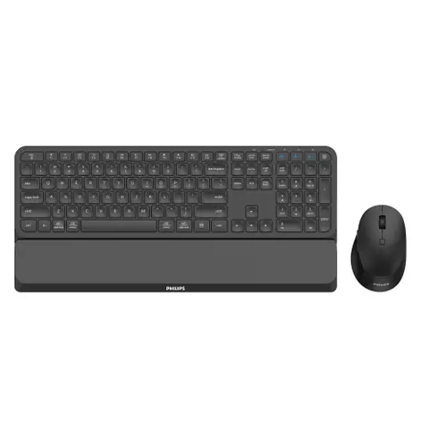 Philips SPT6607B Q TR Multimedia Bluetooth Kablosuz Bileklik Destekli Klavye Mouse Set