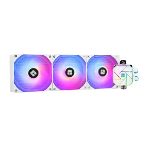 Thermalright Aqua Elite 360 White ARGB V3 360mm Intel-AMD Uyumlu Beyaz İşlemci Sıvı Soğutucu – 2 Yıl Birebir Değişim Garantili