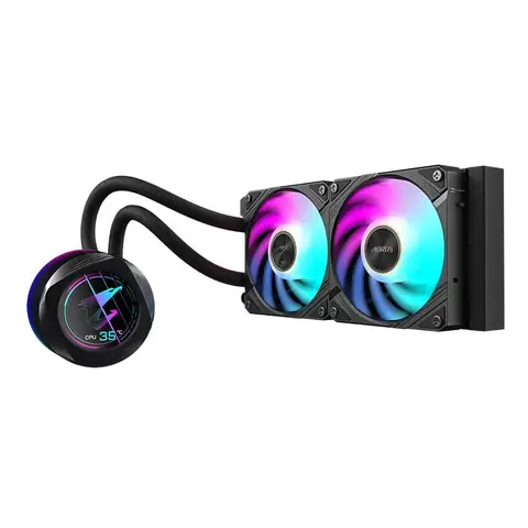 GIGABYTE Aorus Waterforce X II 240 ARGB 240mm LCD İşlemci Sıvı Soğutucu