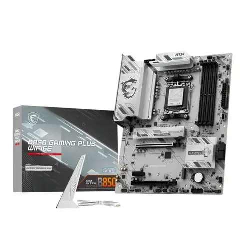 MSI B850 GAMING PLUS WIFI6E 8200MHz (OC) DDR5 Soket AM5 M.2 HDMI DP ATX Anakart