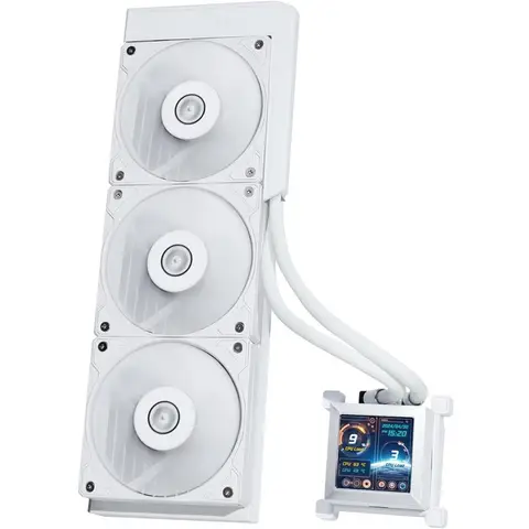 Lian Li Hydro-Shift LCD 360 Beyaz Performance Fan İşlemci Sıvı Soğutucu