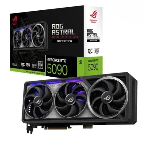 ASUS ROG Astral GeForce RTX 5090 32GB GDDR7 BTF OC Edition 512 Bit DLSS 4 Ekran Kartı