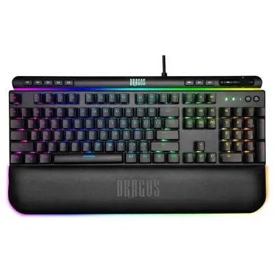 Dragos Infinity Pro INF500P USB Kablolu Full Rgb Makro Mekanik Red Switch Gaming Klavye