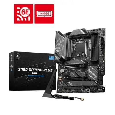 MSI X670E GAMING PLUS Wi-Fi Sata,M2 DDR5 7800MHz Usb 3.2 Hdmi Dp Ses 2.5 G.Lan AM5 Atx Anakart