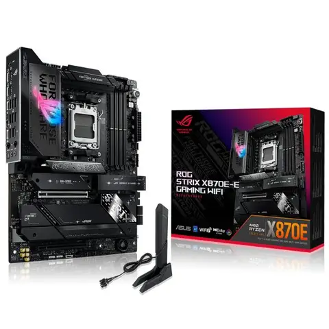 ASUS ROG Strix X870E-E Gaming WiFi 8400MHz(OC) DDR5 Soket AM5 M.2 HDMI ATX Anakart