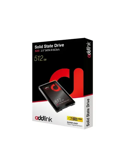 Addlink AD256GBS20S3S 256 GB 510-400Mb/s SATA3 2.5 inch SSD Harddisk