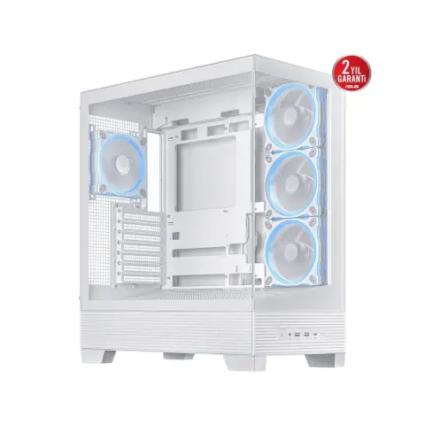 Budget 5A — Budget 5A GRJ-BUDGET5A AMD Ryzen 5 7500F işlemci ve ASUS Dual RTX 5050 OC 8GB ekran kartını, ASUS PRIME B650M-R AM5 anakart ve 16GB DDR5 5600MHz RAM ile birleştiren bu sistem; 1080p oyunlarda yüksek FPS ve akıcı performans sunan dengeli bir oyuncu kurulumudur. TwinMOS CoreX 1TB PCIe Gen4 NVMe SSD hızlı yükleme süreleri sağlarken, ASUS TUF Gaming 550W 80+ Bronze PSU ve ASUS A31 Plus TG ARGB beyaz kasa ile serin, stabil ve şık bir sistem deneyimi sunar.