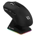 AQIRYS Zephyr Black OLED Ekran Kablosuz Simetrik Gaming Mouse – 2 Yıl Birebir Değişim Garantili