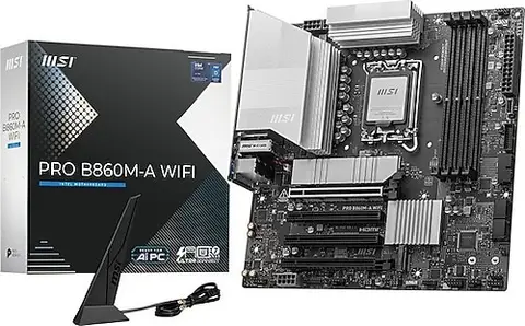 MSI Pro B860M-A Wi-Fi Intel LGA1851 DDR5 Micro ATX Anakart