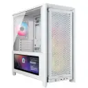 Corsair FRAME 4000D LCD RS Beyaz 4x120mm ARGB Fan Mesh Temperli Cam USB 3.2 Premium Mid Tower E-ATX Dokunmatik Ekranlı Gaming Kasa (CC-9011327-WW)