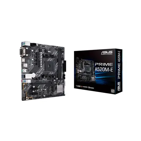 ASUS Prime A520M-E AMD AM4 DDR4 Micro ATX Anakart