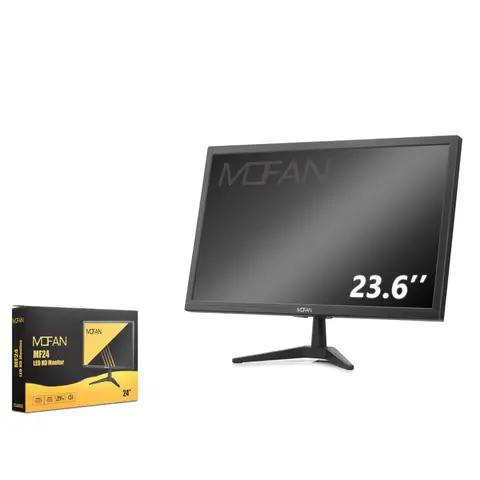 Mofan MF24 23.6 inch 1920x1080 5ms 75HZ Multimadia VGA HDMI FHD Siyah Monitör