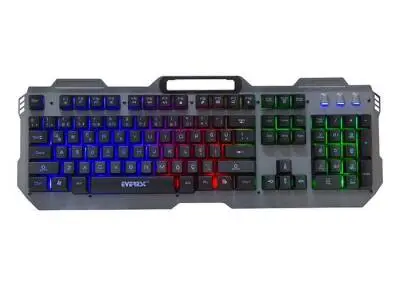 Everest KB-197 USB Kablolu Gaming Standart Q Aydınlatmalı Metal Yüzey Klavye