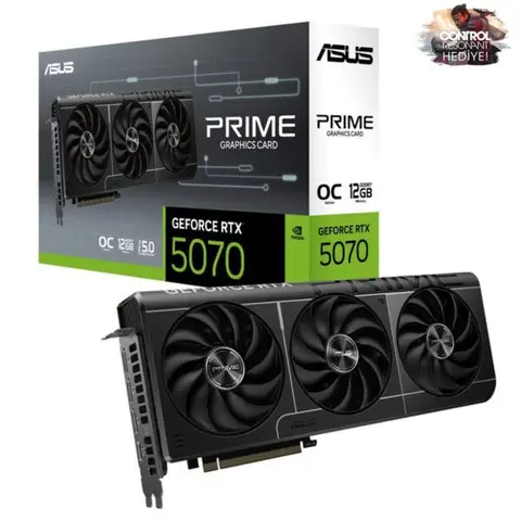 ASUS PRIME GeForce RTX 5070 OC 12GB GDDR7 192 Bit DLSS 4 Ekran Kartı