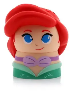 BITTY BOOMERS Disney Küçük Denizkızı Ariel Figürlü Lisanslı Mini Bluetooth 3W 45mm x 45mm Hoparlör Hoparlör1.0