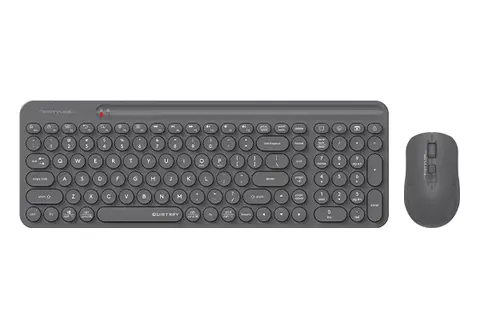 A4 Tech FG3300 Air 2 Q TR Sessiz Kablosuz Gri Klavye Mouse Set