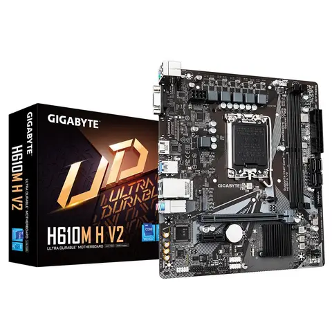 GIGABYTE H610M H V2 DDR5 5600 Mhz LGA 1700 Gaming Anakart
