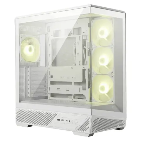 MSI MAG PANO 130R PZ Black 4x120mm ARGB Fan Temperli Cam Mid Tower ATX Gaming Kasa