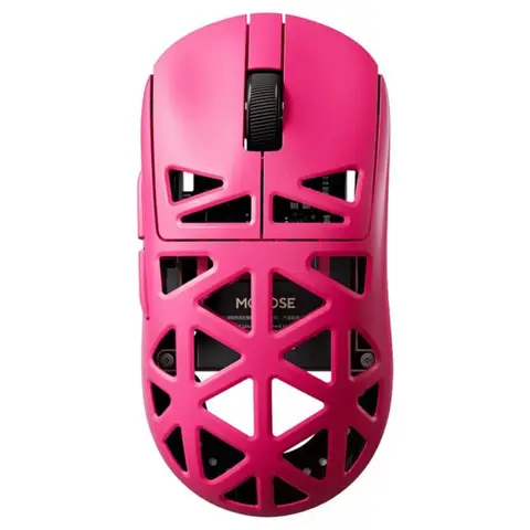 MCHOSE A7X Ultra Magnesium Alloy Rose Red 8K Hz PAW3950 TI Sensör Kablosuz Gaming Mouse (MC-A7X-3)