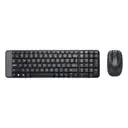 Logitech MK220 USB Kablosuz Siyah Standart Standart 920-003163 Q Klavye ve Mouse Set