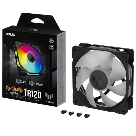 ASUS TUF TR120 ARGB 120MM SİYAH KASA FANI