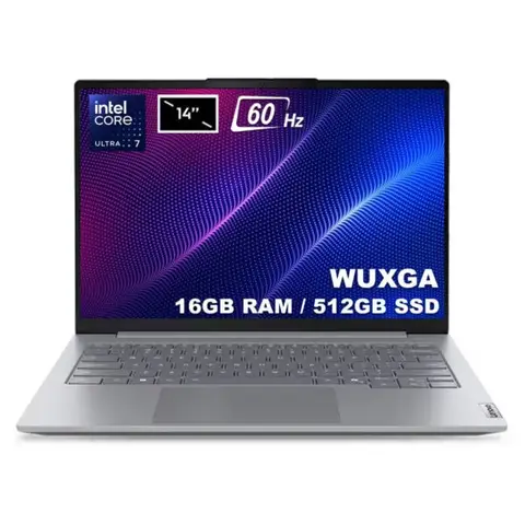 Lenovo ThinkBook 14 G8 IAL Intel Core Ultra 7-255H 16GB DDR5 512GB SSD 14 inç WUXGA 60Hz IPS FreeDos Laptop (21SJ007BTX)