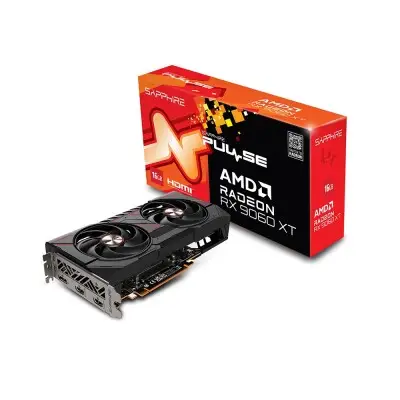 Sapphire RX 9060 XT Pulse 11350-03-20G 128 Bit GDDR6 16 GB Ekran Kartı