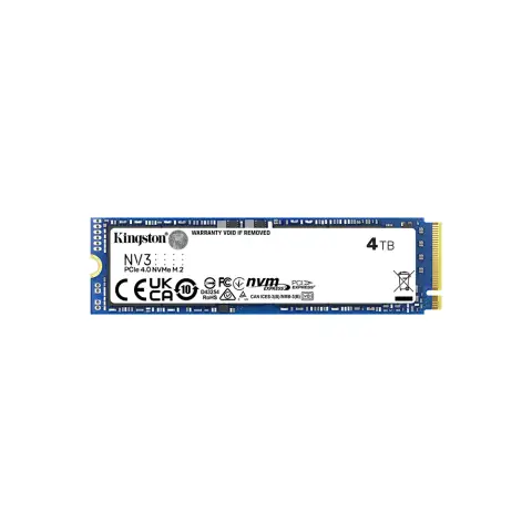 Kingston NV3 4TB 6000-5000MB/s M.2 SSD SNV3S/4000G