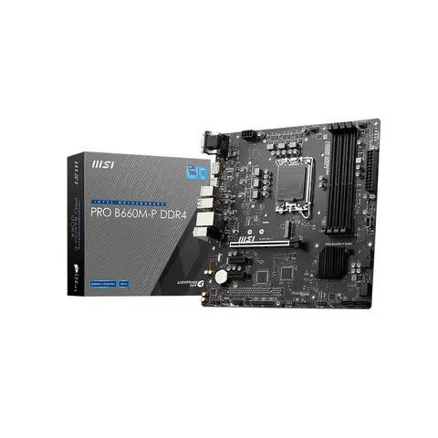 MSI PRO B660M-P 1700P DDR4 Micro ATX Anakart