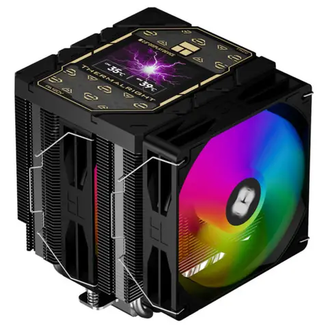 Thermalright Peerless Assassin 120 Vision ARGB BLACK TL-C12C-X28-S V2 120mm 6 x 6mm Isı Borulu Intel-AMD Uyumlu Hava Soğutucu – 2 Yıl Birebir Değişim Garantili