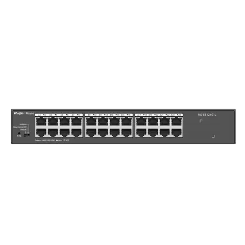 Ruijie RG-ES124G-L 24 Port Gigabit Metal Kasa Rack Mount Ethernet Switch