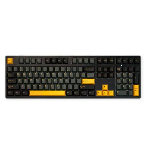 AKKO 3108RF Black Gold Frost Pink Switch Kablosuz İngilizce Mekanik Gaming Klavye