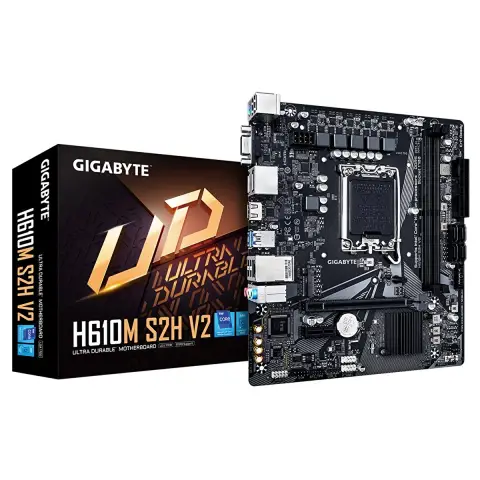 Gigabyte H610M S2H V2 Sc-1700 H610 DDR5 5400Mhz M2 mATX INTEL Anakart