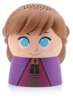 BITTY BOOMERS Disney Anna Figürlü Lisanslı Mini Bluetooth 3W 45mm x 45mm Hoparlör Hoparlör1.0