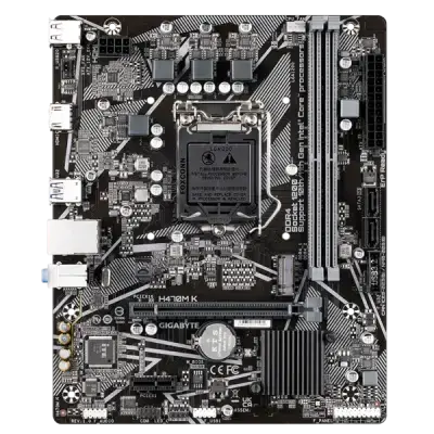 Gigabyte H470M K 1.0 Sata,M2 Ddr4 3200MHz Usb 3.2 Hdmi Ses G.Lan 1200P mATX Anakart