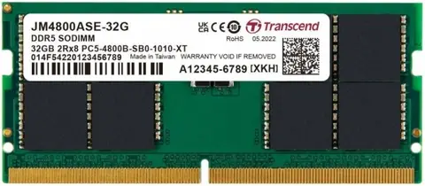 Transcend JM4800ASE-32G 32 GB DDR5 4800Mhz CL22 Notebook Bellek
