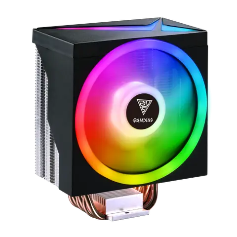 Gamdias BOREAS M1-610 12cm RGB Fanlı AMD-INTEl Uyumlu Kule Tipi İşlemci Soğutucu Fan