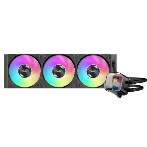 Sama L70-360BK 360mm 3x12cm Argb Fanlı AMD-INTEL Siyah Sıvı Soğutmalı İşlemci Fanı