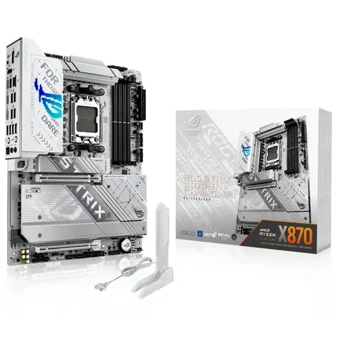 ASUS ROG Strix X870-A Gaming WiFi 8000MHz(OC) DDR5 Soket AM5 M.2 HDMI DP ATX Anakart