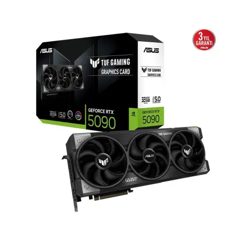 ASUS TUF RTX5090 32G GAMING 32GB GDDR7 512bit Ekran Kartı
