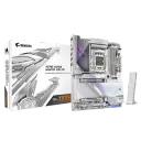 Gigabyte X870E AORUS MASTER X3D ICE Sc-AM5 DDR5 9000Mhz 3xM2 5-10Gbe Wi-Fi 7 ATX AMD Anakart
