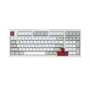 1ST PLAYER LANG MK980 II Beyaz-Gri-Beyaz-Kırmızı ( Blue Switch) Mekanik Oyuncu Klavyesi